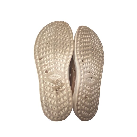 Crocs Womens Classic Perforated Slip-On Shoes Sz 8 - Picture 6 of 7